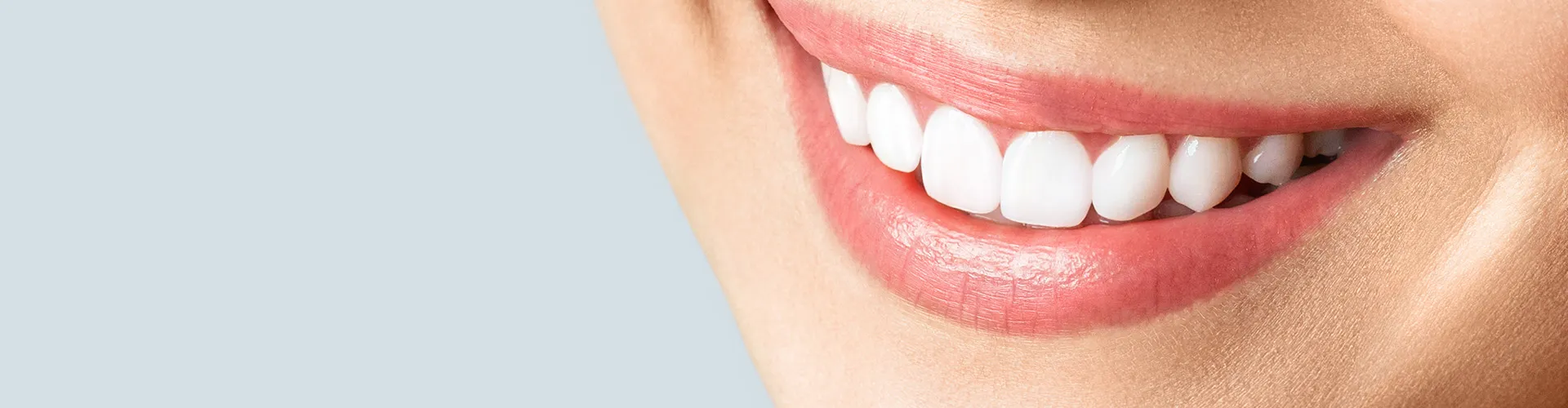 Woman's smile.