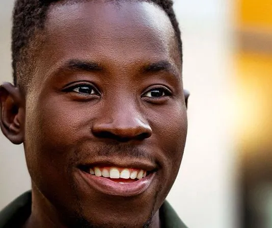 Smiling men